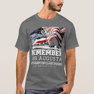 Camiseta Encendido de la antorcha USS AUGUSTA