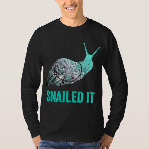 Camiseta Encendido en el jardín de caracoles, regalo de ama