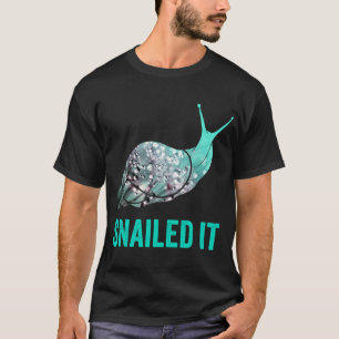Camiseta Encendido en el jardín de caracoles, regalo de ama