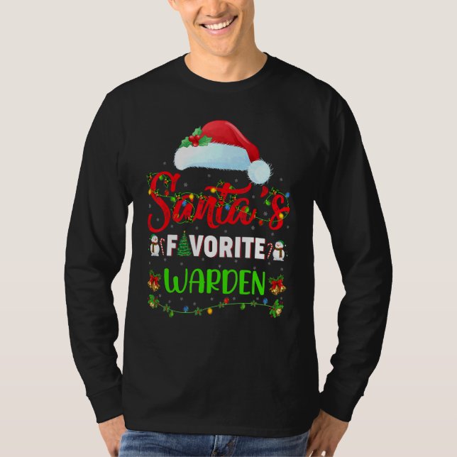 Camiseta Encendiendo a los Navidades de guardias favoritos  (Anverso)