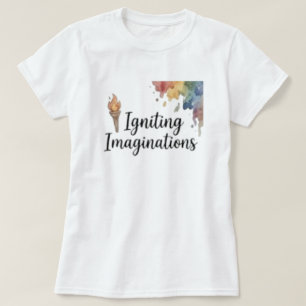 Camiseta Encendiendo Imaginaciones Profesor de Arte Creativ