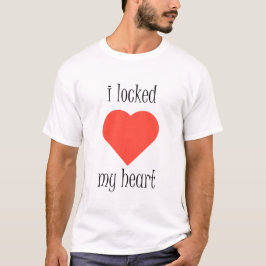 Camiseta encerré mi corazón
