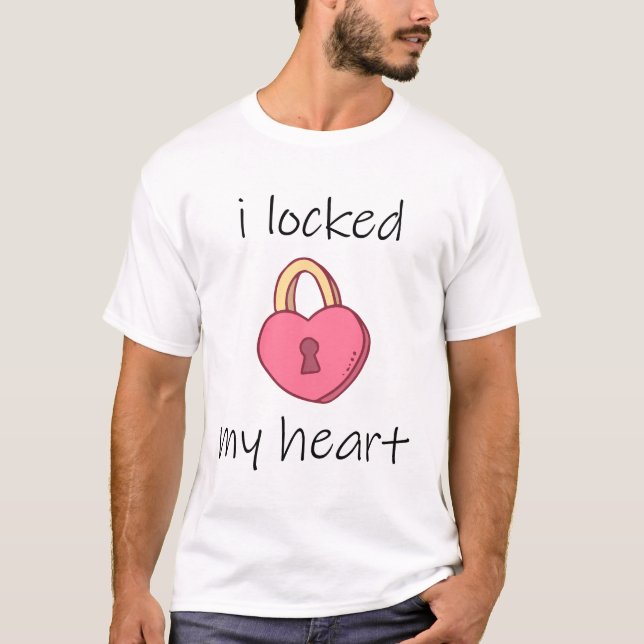 Camiseta encerré mi corazón (Anverso)