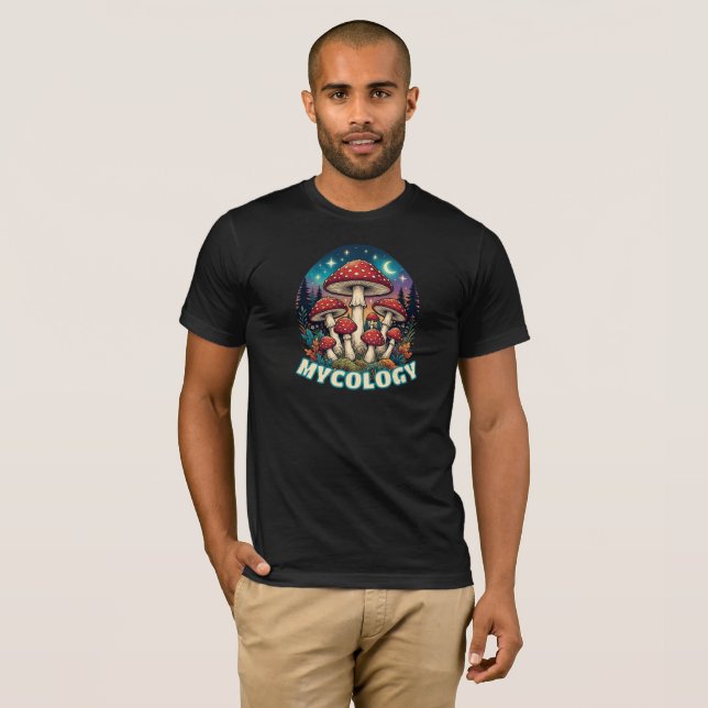 Camiseta Enchanted Forest Mushroom Art (Anverso completo)