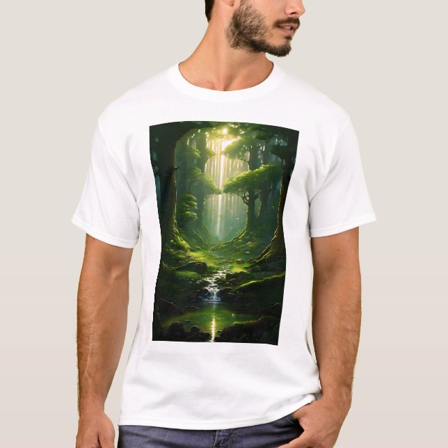 Camiseta Enchanted Forest Pathway (Anverso)