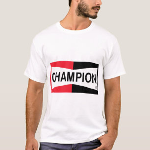Camiseta enchufe de chispa de campeón