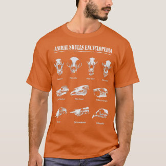 Camiseta Enciclopedia de los cráneos animales