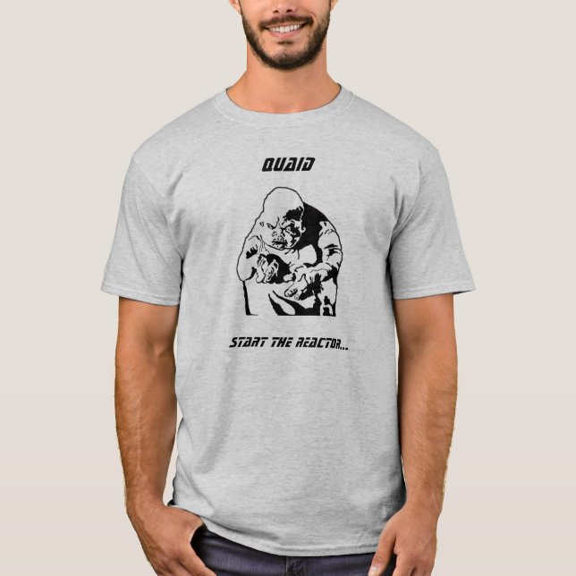Camiseta Encienda el reactor (Anverso)