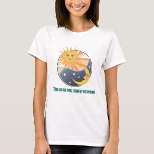 Camiseta Encienda el sol, encienda la energía de la Energía