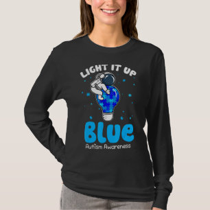 Camiseta Enciende el rompecabezas azul Pieza Autismo Concie