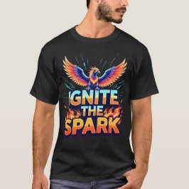 Camiseta Enciende la Chispa Diseño Phoenix