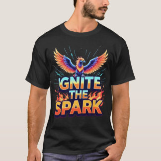 Camiseta Enciende la Chispa Diseño Phoenix
