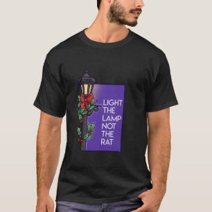 Camiseta Enciende La Lámpara No A Los Navidades Gratuitos