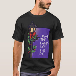 Camiseta Enciende La Lámpara, No Los Navidades De Ratas
