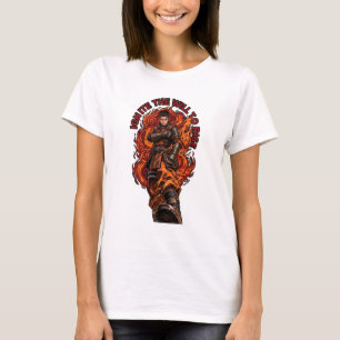 Camiseta Enciende la Voluntad de Levantarse Luchador