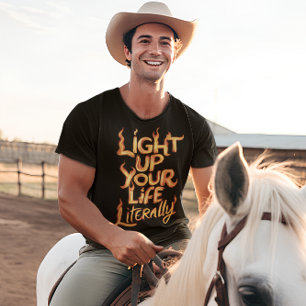 Camiseta Enciende tu vida literalmente