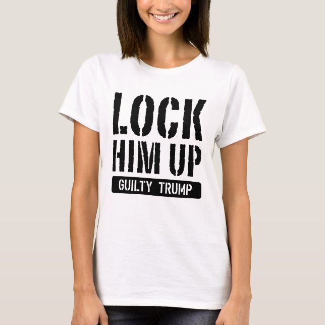 Camiseta Enciéndelo Culpable Trump (Anverso)