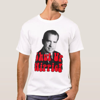Camiseta Enciierre al Hippie -- Richard Nixon