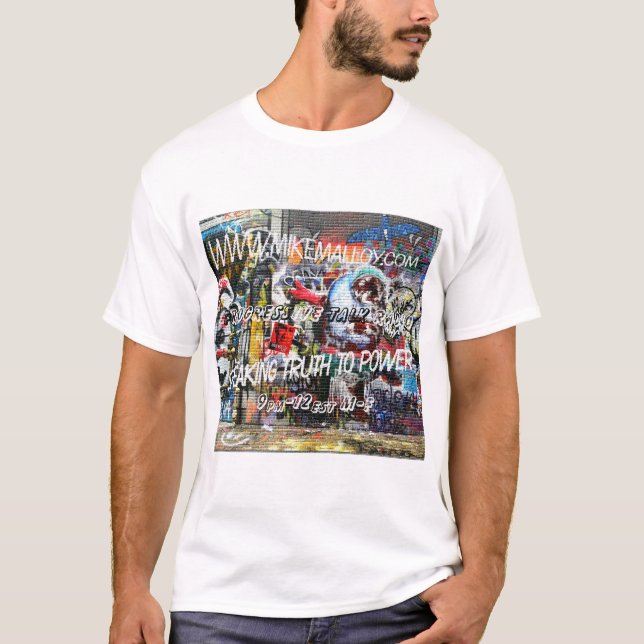 CAMISETA ENCIMA CONTRA DE LA PARED TRUTHSEEKER (Anverso)