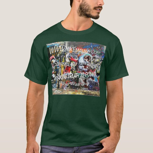 CAMISETA ENCIMA CONTRA DE LA PARED TRUTHSEEKERS (Anverso)