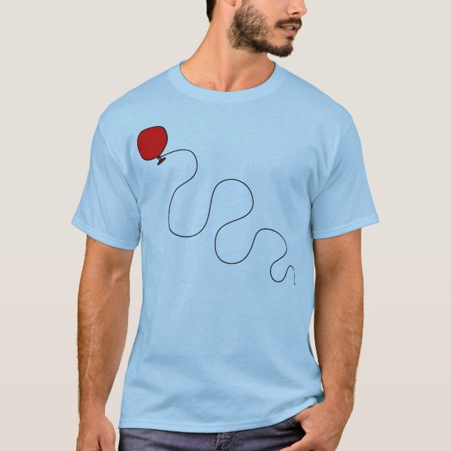 Camiseta Encima de, encima de, y lejos (Anverso)