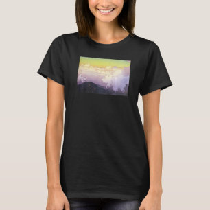 Camiseta Encima De Las Nubes Entusiastas Japoneses De Paisa