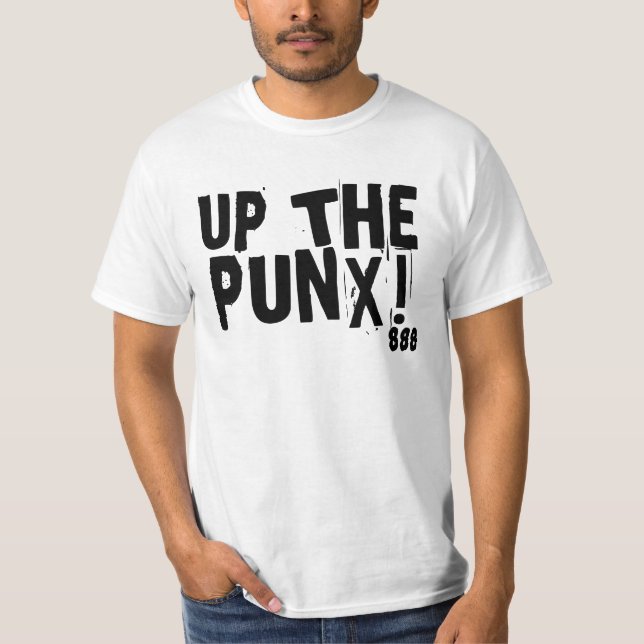 CAMISETA ¡ENCIMA DE, PUNX! , 888 (Anverso)