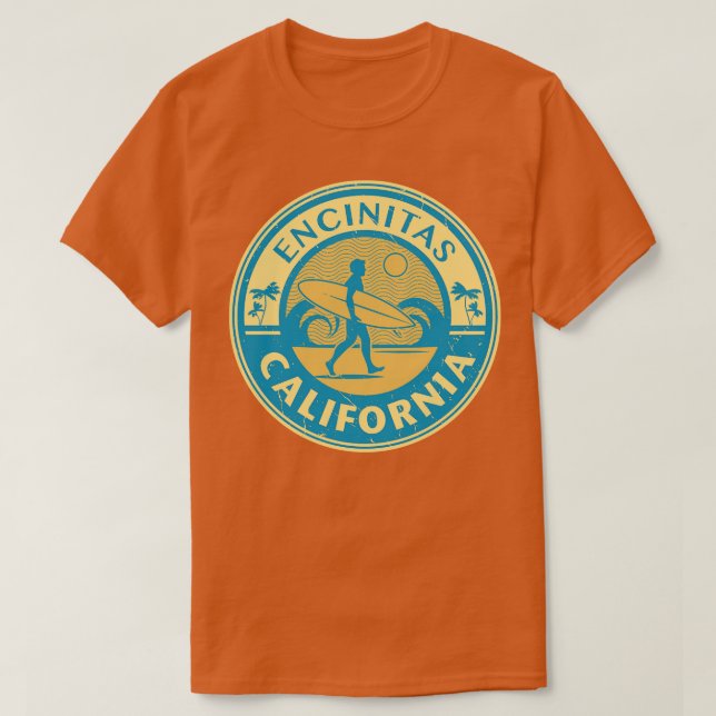 Camiseta Encinitas California (Diseño del anverso)