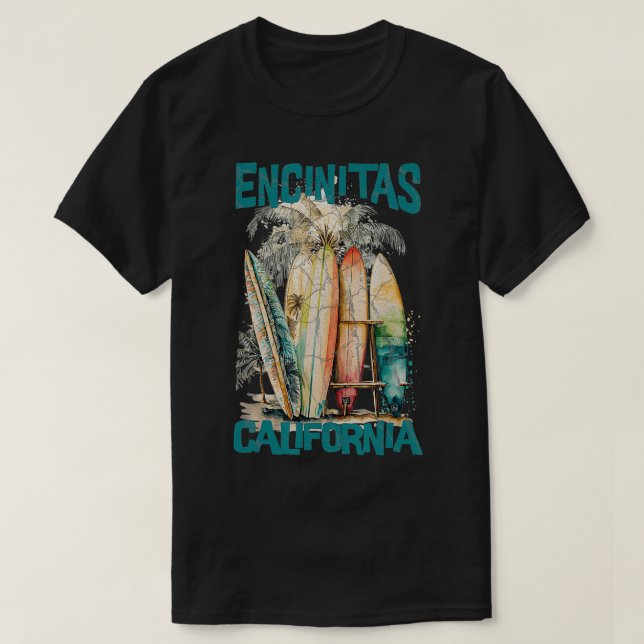 Camiseta Encinitas California (Diseño del anverso)