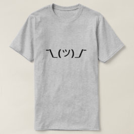 Camiseta encogimiento de hombros