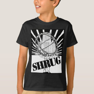 Camiseta ENCOGIMIENTO DE HOMBROS inspirado por el atlas