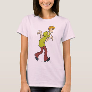 Camiseta Encogimiento de hombros lanudo