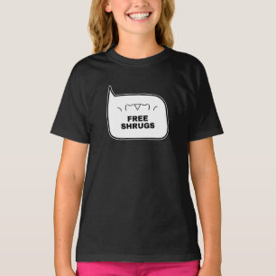 Camiseta ENCOGIMIENTOS GRATIS Kaomoji divertidos Emoticonos