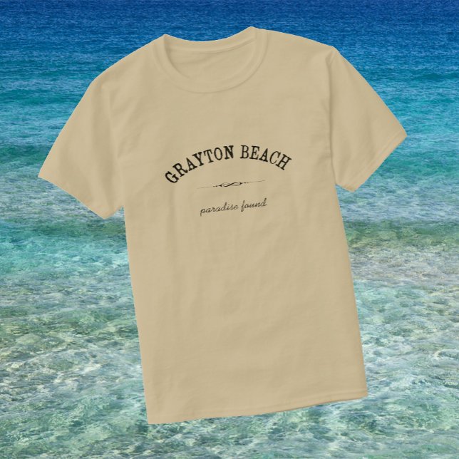 Camiseta Encontrado el Paraíso de Playa de Grayton (Subido por el creador)