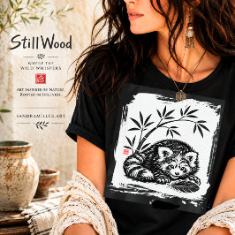 Camiseta ENCONTRADO • StillWood • Panda Rojo