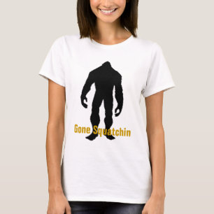 Camiseta Encontrando Bigfoot - Squatchin ido BFRO