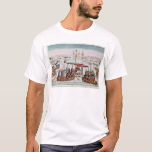 Camiseta Encontrando entre Napoleon I y al Tsar Alejandro I
