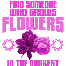Camiseta Encontrar A Alguien Que Cultiva Flores En La Parte