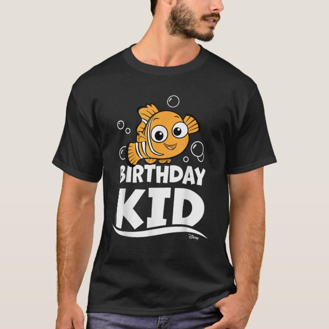 Camiseta Encontrar a Nemo Birthday Kid (Anverso)