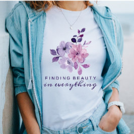 Camiseta Encontrar belleza en todo
