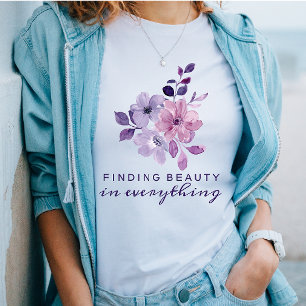 Camiseta Encontrar belleza en todo
