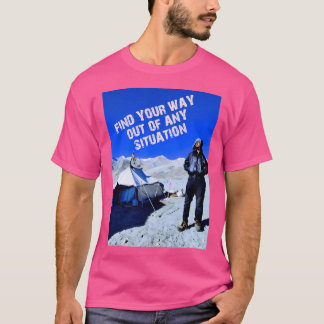 Camiseta Encontrar La Salida De Cualquier Situación Activa