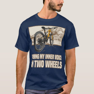 Camiseta encontrar mi voz interior Mountain Bike Outdoor Bi