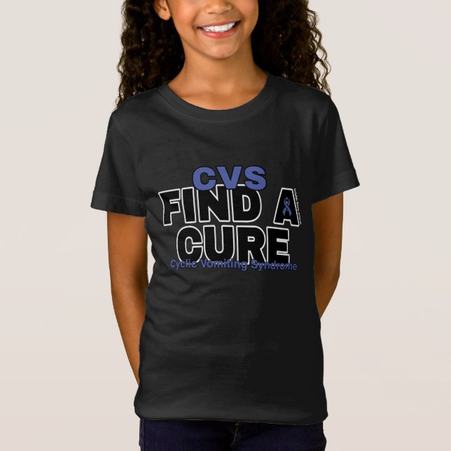 CAMISETA ENCONTRAR UNA CURA/BOLD...CVS (Anverso)