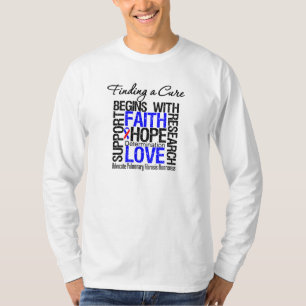 Camiseta Encontrar una fibrosis pulmonar de la curación