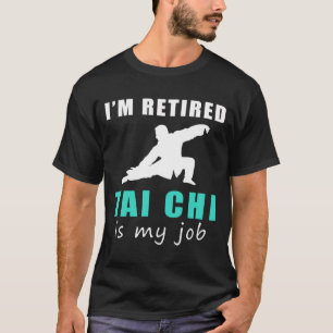 Camiseta Encontrar Zen en el retiro: tai chi es mi trabajo