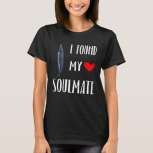 Camiseta Encontré a mi alma gemela día ballena minke enana