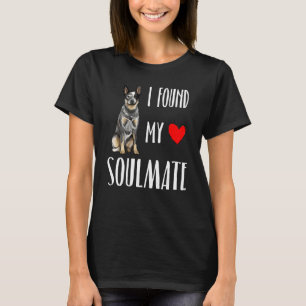 Camiseta Encontré a mi gemelo del alma perro bovino austral