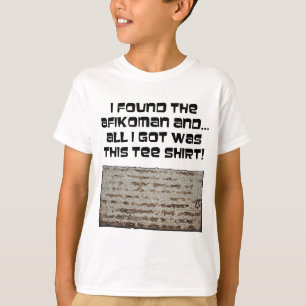 Camiseta ¡Encontré el Afikoman! Matzah del Passover