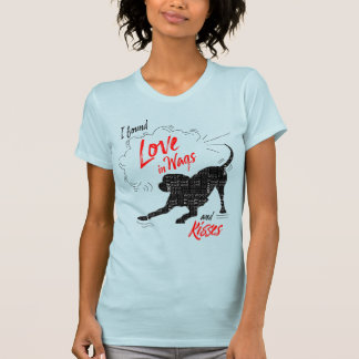 Camiseta Encontré el amor en Wags and Kiss Perro